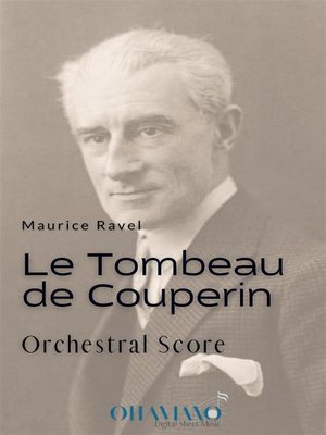 cover image of Le Tombeau de Couperin (orchestral score)